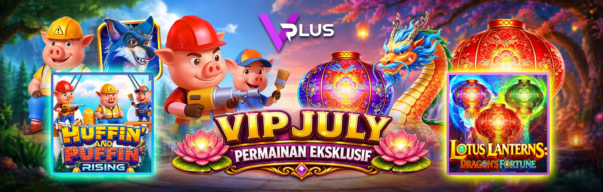 VPLUS - GAMES PROMO BANNER